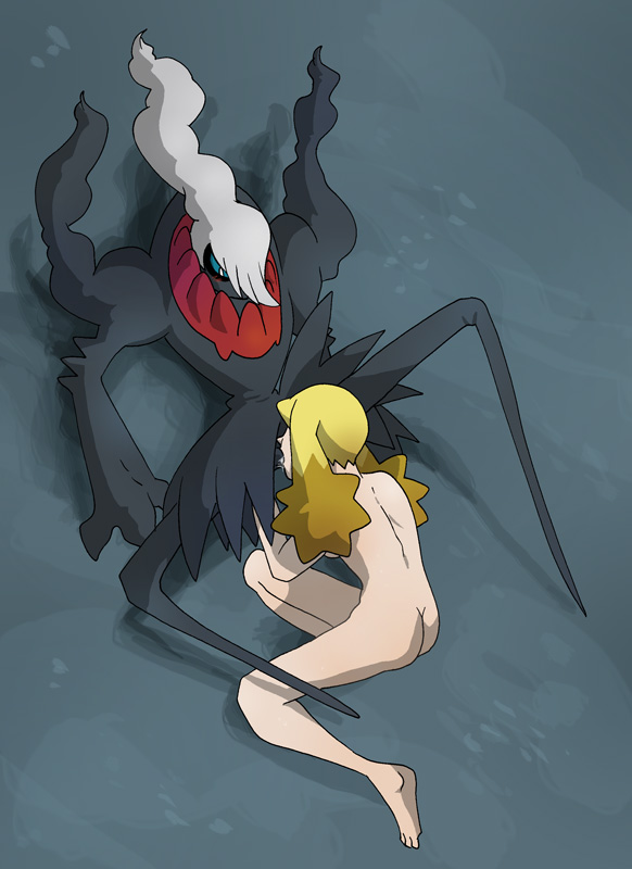 alice_(pokemon) black_hair blonde blonde_hair blue_eyes blush brown_hair darkrai irene nude pokemon pokemon_(species) pokephilia sex small_breasts