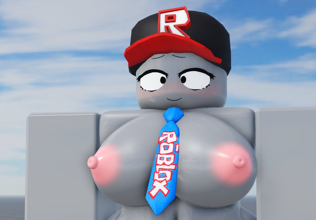 1girls 3d areolae big_tits blusherfag breasts grey_skin nipples roblox roblox_avatar robloxian rubensim rule_63 tagme tie ultra_sexy youtuber