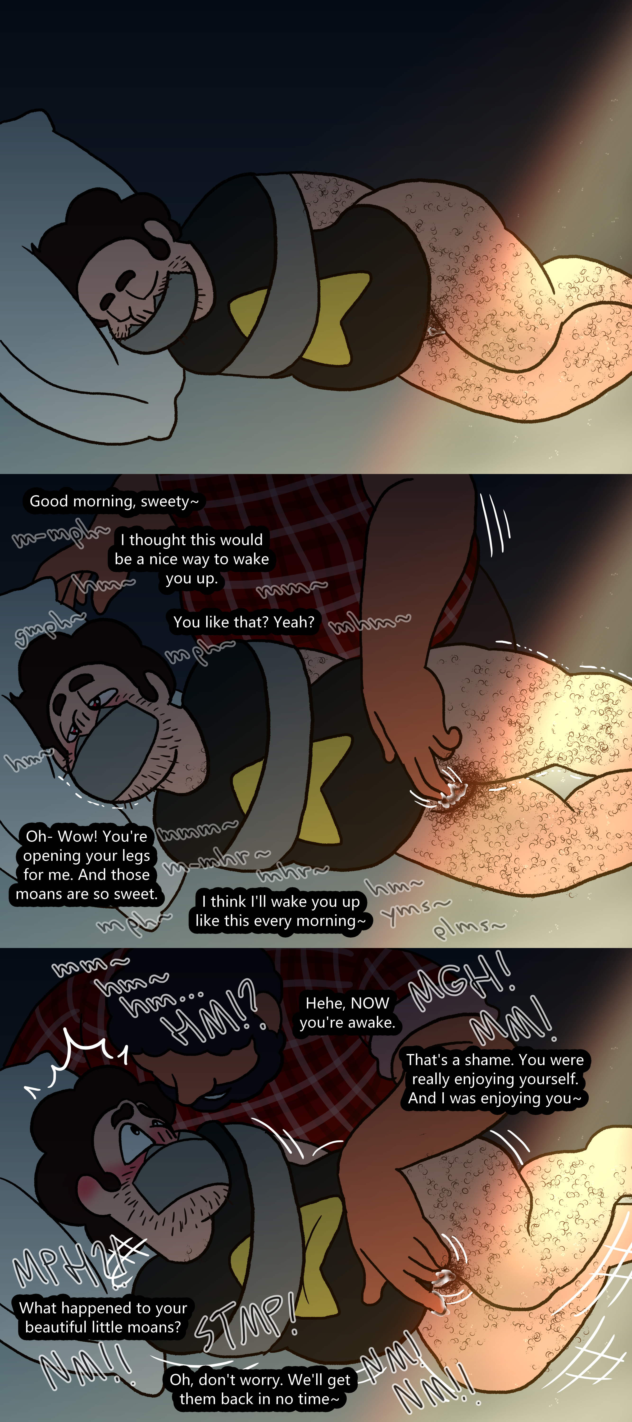 2d, adult, adult male, aged up, aged up character, anonymous character, blush, blushing male, blushing profusely, bondage, cuntboy, dubious consent, english, english text, fat, fat male, fingering, fingering pussy, gay, hairy, hairy legs, hairy male, hairy pussy, intersex, kidnapped, male, mario4513228, muffled, muffled moaning, muffled scream, muffled screaming, muffled speech, muffled words, non consensual, nonconsensual, opening legs, pussy, rape, rude awakening, sleeping, sleeping nude, somnophilia, steven quartz universe, steven universe, struggling, submissive male, tape, tape bondage, tape gag, taped mouth, text, text bubble, toony, transgender male, trying to break free, trying to escape, trying to resist, waking up, wet pussy, young adult