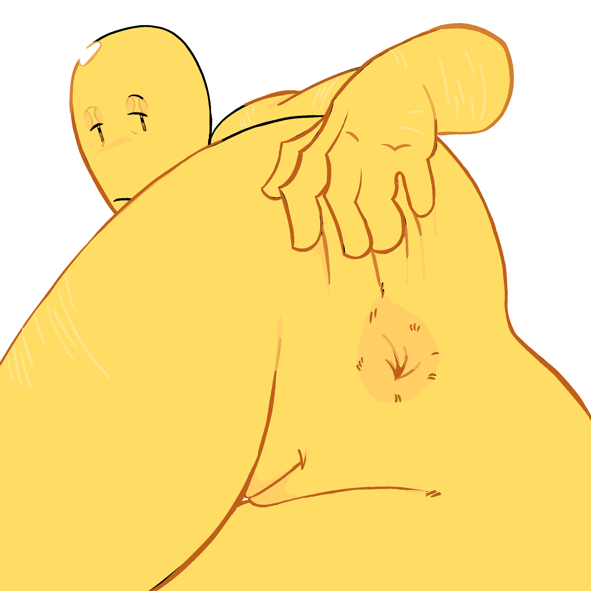 anthro, cuntboy, forsaken (roblox), gaping anus, hawk93, intersex, noob (forsaken), pussy, roblox, roblox game, robloxian, self upload, tagme, yellow skin