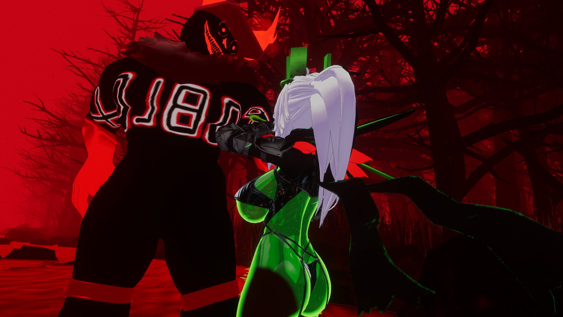 1boy, 1girls, 1x1x1x1 (forsaken), 3d, betrayed 1x1x1x1, female, fight, forsaken (roblox), guest 666 (forsaken), humanoid, male, male/female, roblox, roblox game, robloxian, rule 63, silver2299, tagme, vrchat