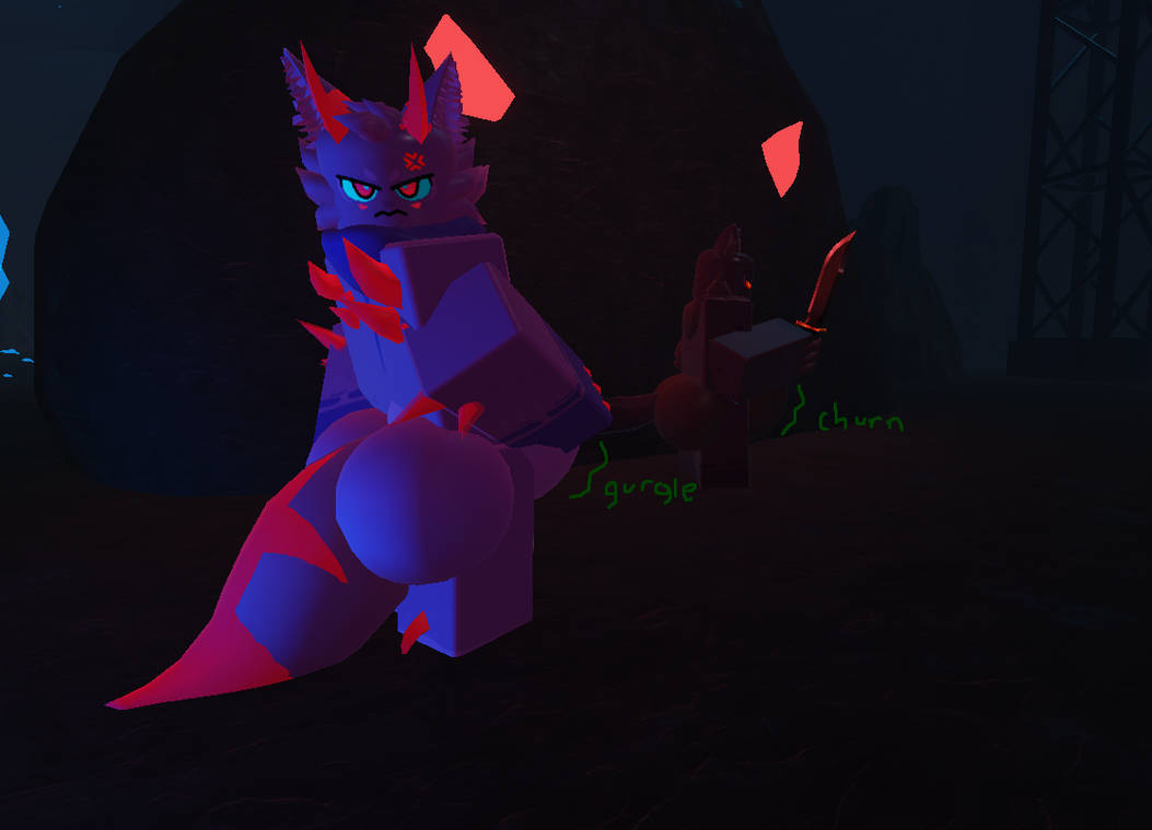 carneline_(kaiju_paradise) digested digested_prey digesting digesting_prey fatal_vore furry furry_pred kaiju_paradise naked nude panther_(kaiju_paradise) post_vore post_vore_weight_gain roblox tagme vore