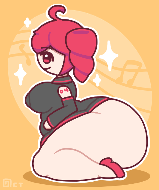 1girls ahoge ass bottom_heavy bottomless chubby chubby_female clothing drill_hair fatass_teto_plush female female_only heels huge_ass huge_breasts kasane_teto kneeling nipple_bulge nipples_visible_through_clothing octotron2000 plushie red_eyes red_hair self_upload shoes short_hair shortstack skirt solo solo_female thick_thighs vocaloid wide_hips