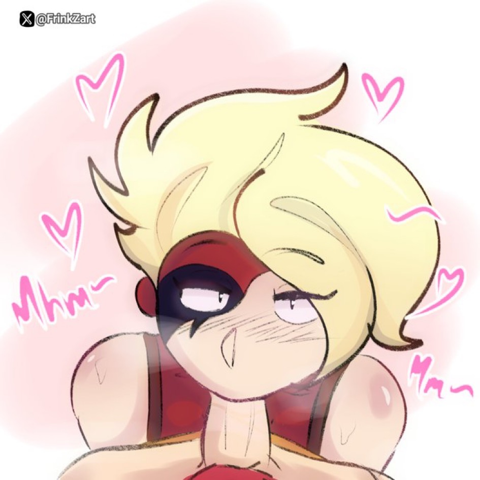 blowjob, brawl stars, clothed, draco (brawl stars), female, frinkzart, loves it, lumi (brawl stars), moan, tagme