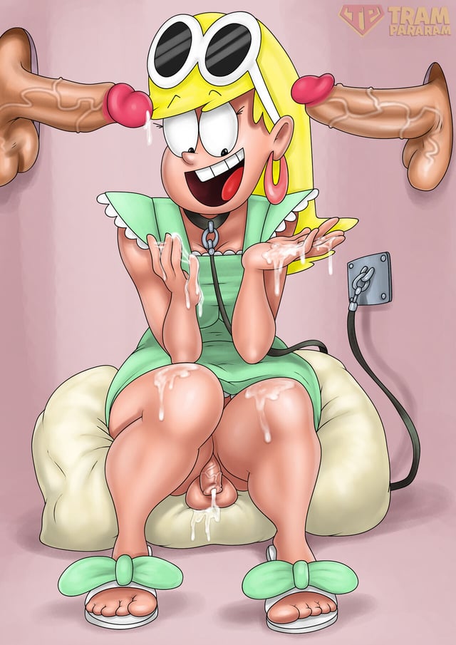 1futa, 2d, futa only, futanari, glory hole, intersex, leni loud, male, nickelodeon, partial male, pillow shading, the loud house, tram pararam