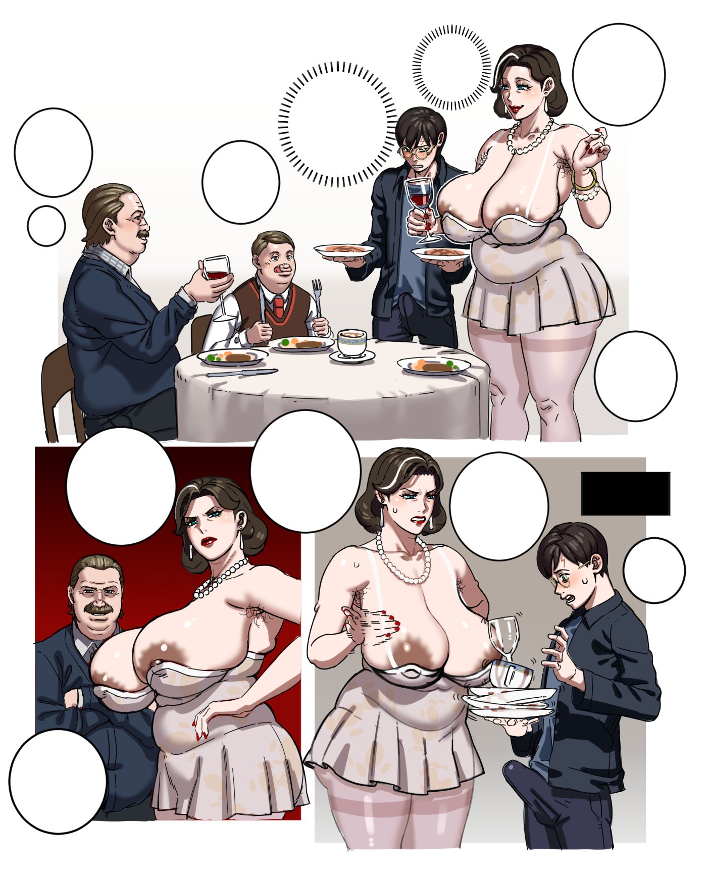 1girls, 2d, 3boys, armpit hair, asa (teng zi), ass, aunt, aunt and nephew, big ass, big breasts, big thighs, breasts, bust, busty, chest, comic, curvaceous, curvy, curvy figure, digital drawing (artwork), digital media (artwork), dudley dursley, female, gryffindor, harry james potter, harry potter, high heels, hips, hourglass figure, huge ass, huge breasts, huge thighs, human, large ass, large breasts, large thighs, legs, light skin, light-skinned female, light-skinned male, male, male/female, mature, mature female, milf, mother, muggle, nephew, parody, parody porn, petunia dursley, slim waist, straight, textless, textless version, thick, thick hips, thick legs, thick thighs, thighs, vernon dursley, voluptuous, voluptuous female, waist, wide hips, wide thighs, wizard