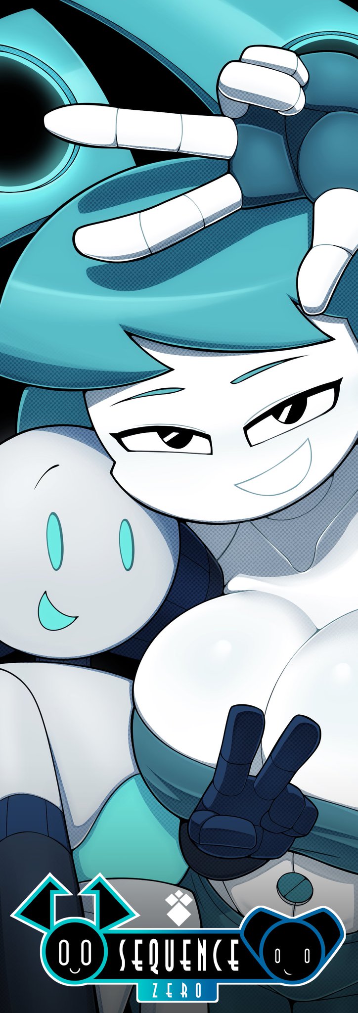 1boy 1girls android_girl big_ass big_breasts breasts bust busty cartoon_network chest comic crossover curvaceous curvy dakkii digital_media female gynoid hips hourglass_figure huge_ass huge_breasts humanoid jenny_wakeman large_ass large_breasts layziidakkii legs light-skinned_female light_skin male male/female mature mature_female metallic_body my_life_as_a_teenage_robot nickelodeon robot robot_boy robot_girl robot_humanoid robotboy robotboy_(character) sequence_zero straight thick_hips thick_legs thick_thighs thighs voluptuous voluptuous_female waist white-skinned_female white_body white_skin wide_hips xj-9