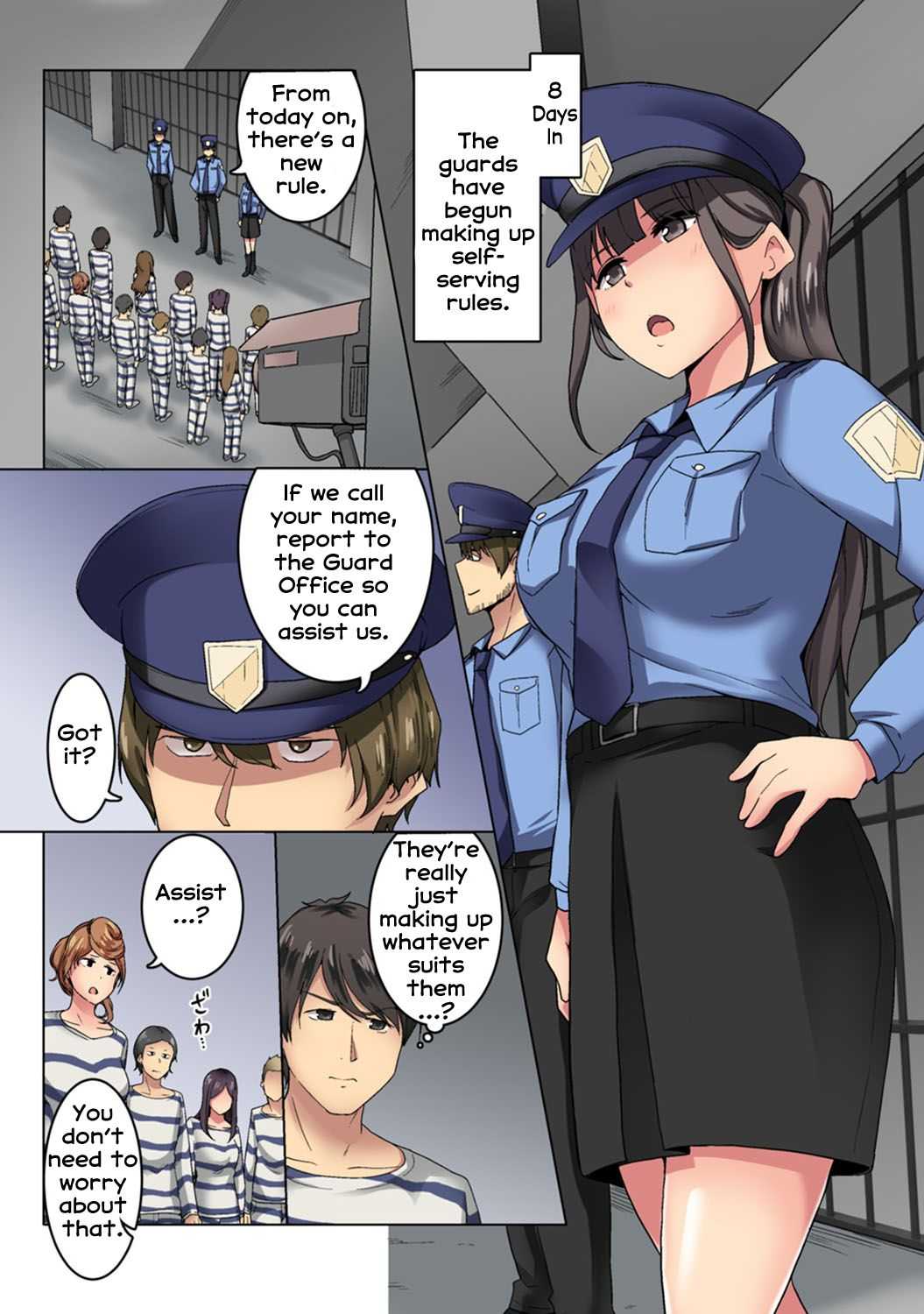 anime hentai imayama_masaki kangoku_zemi_kanshu_ni_zettai_fukujuu_o_shiirarete manga police prison prison_warden social_experiment toyose_yoshihiro wakamatsu