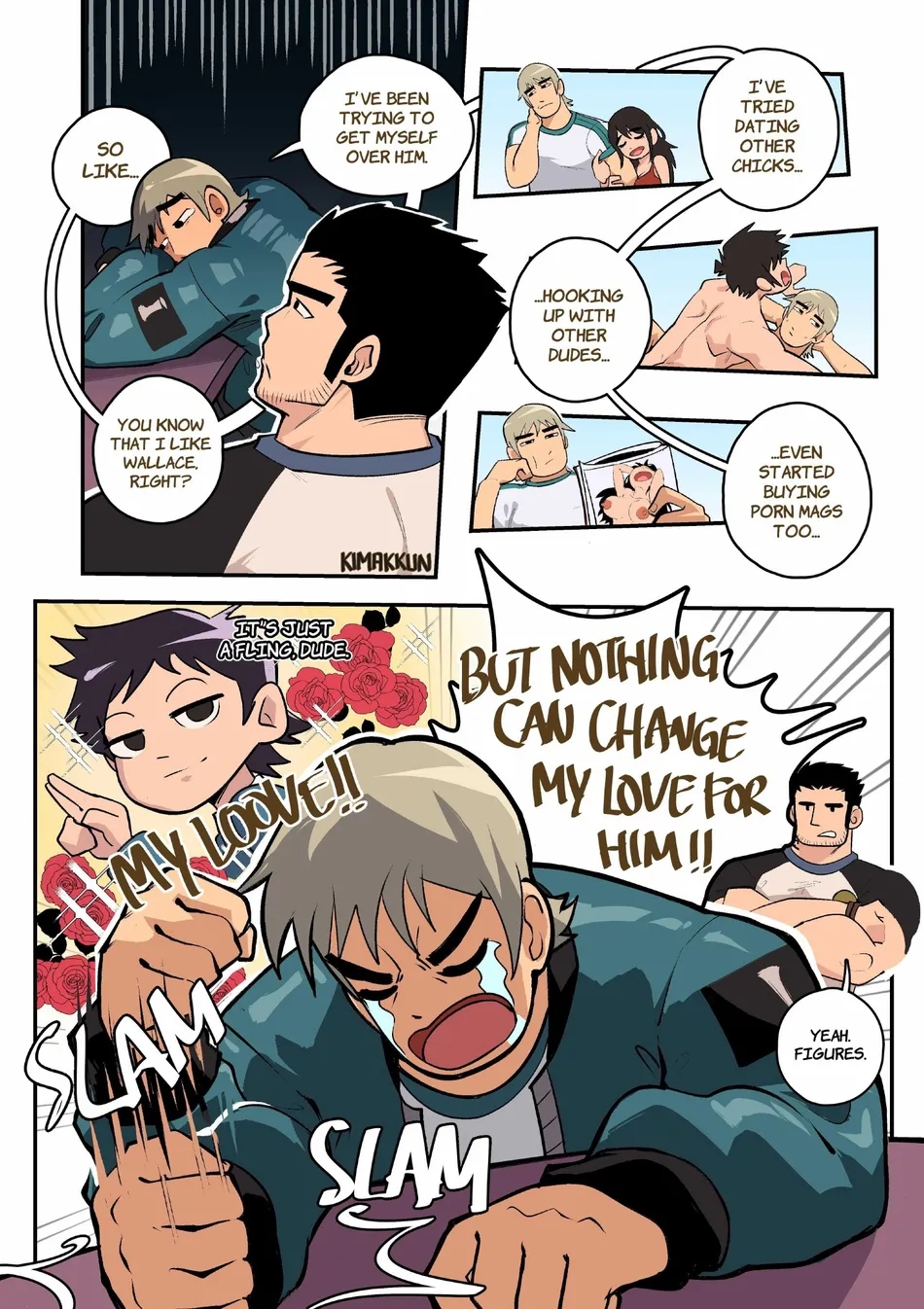 lucas_lee scott_pilgrim scott_pilgrim_takes_off todd_ingram wallace_wells yaoi