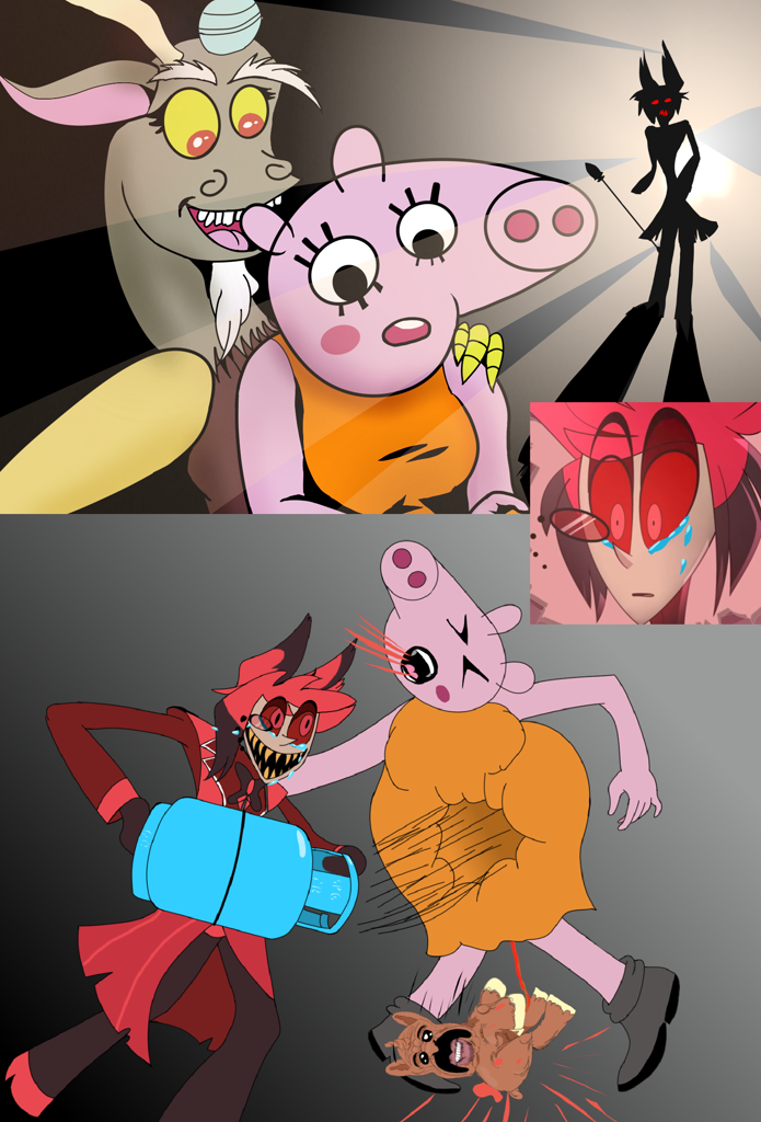 abortion abuse alastor_(hazbin_hotel) ambiguous_penetration anthro anthro_on_anthro bad_art balls birth blood boots brainrot brony caught caught_cheating crossover cursed_image discord_(mlp) dress duo_focus friendship_is_magic furry furry_only gas_tank hasbro hazbin_hotel interspecies mlp_g4 mommy_pig my_little_pony peppa_pig pig pregnant punching rachel_pig_(peppa_pig) samueldavillo straight weird_crossover what what_the_fuck why why_are_you_viewing_this_shit wtf