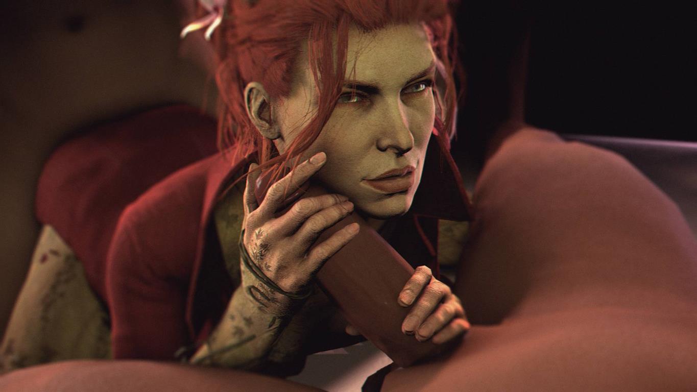 3d, batman (series), batman: arkham knight, completely naked, completely nude, dark skin, dark-skinned male, dc, dc comics, female, green skin, green-skinned female, handjob, interracial, leeterr, male, nude, nude male, pamela isley, poison ivy, poison ivy (arkham knight), poison ivy (arkham), rocksteady studios, source filmmaker