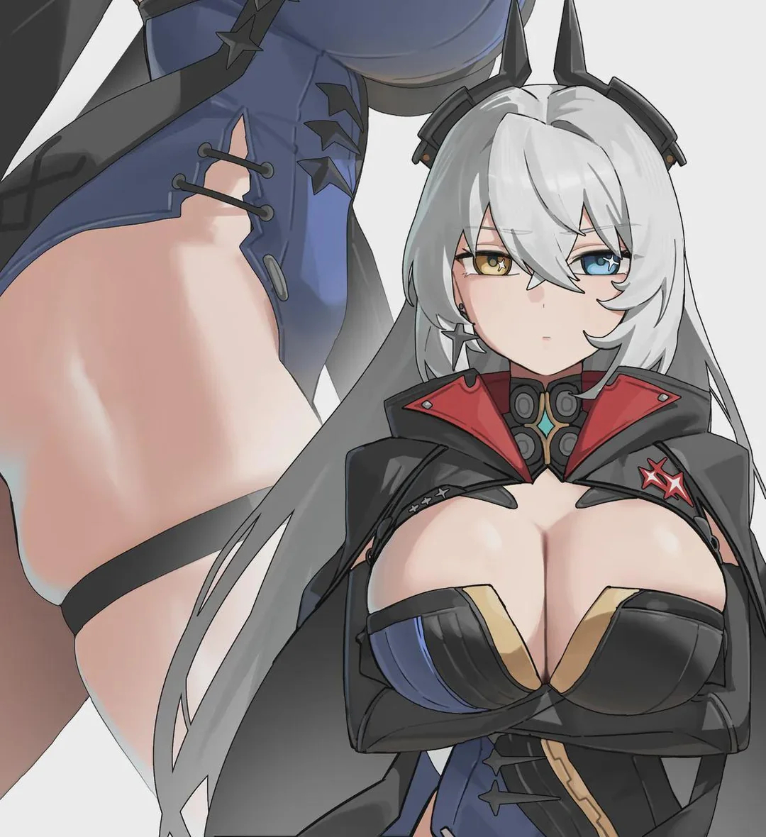 1girls, artist request, big breasts, eldreda sunbringer, sunbringer (zenless zone zero), tagme, zenless zone zero