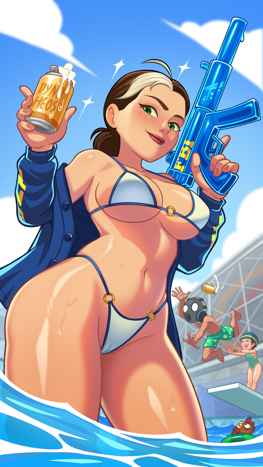 agent_ava big_breasts bikini breasts counter-strike:_global_offensive counter-strike_(series) dynoheos female