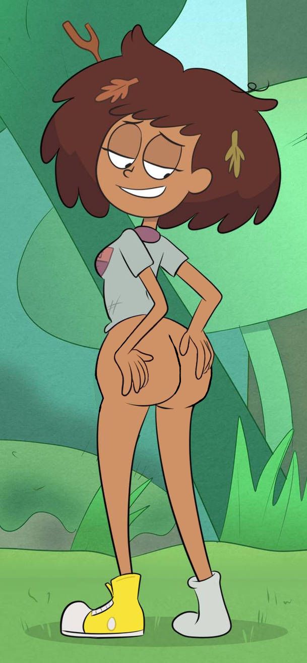1girls, amphibia, anne boonchuy, ass, big ass, bottomless, bottomless edit, bottomless female, bushy hair, disney, disney channel, edit, edited, female, looking back, one shoe, outside, round ass, scobionicle99, touching own ass