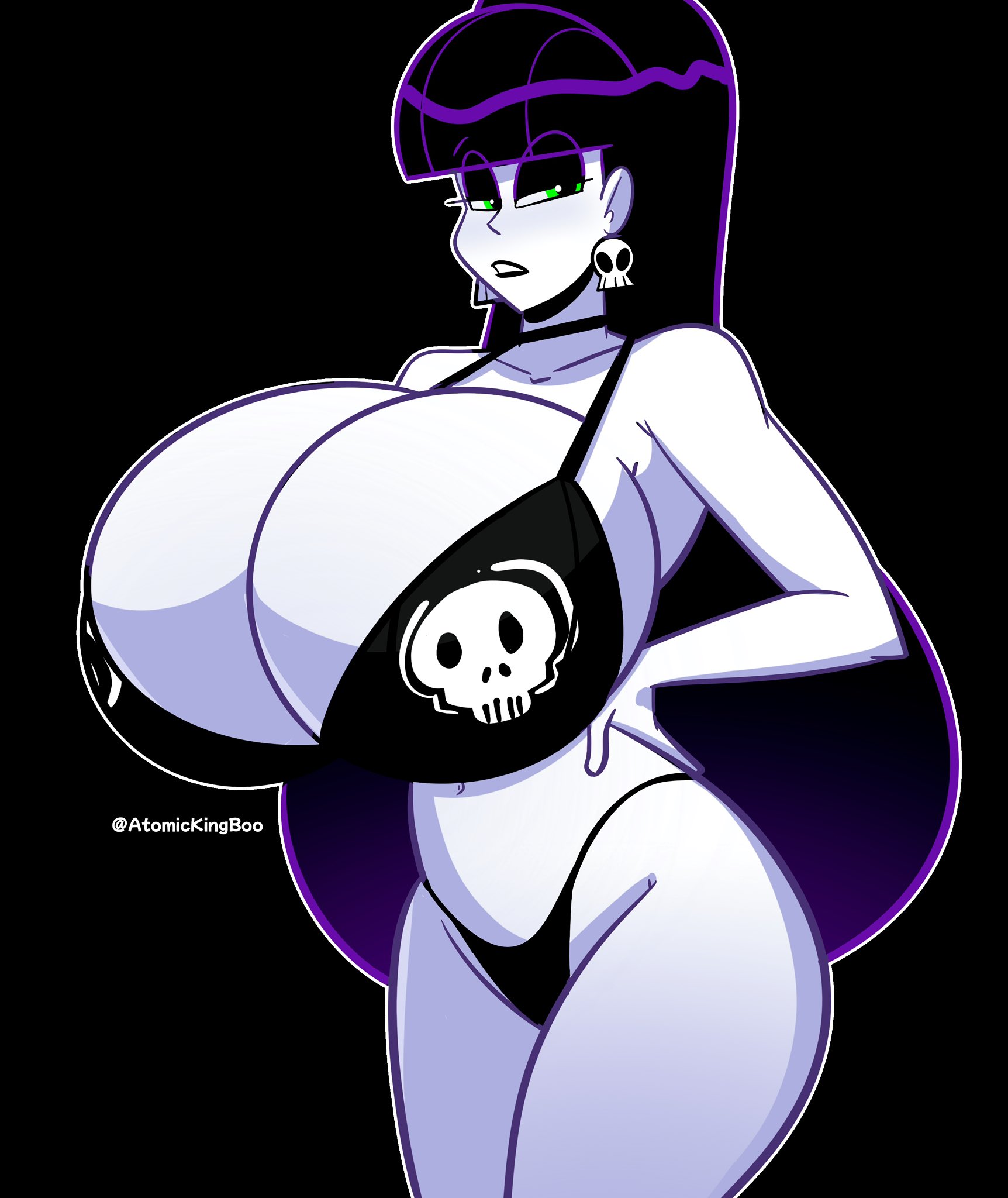 1girls, 2025, artist name, ass, atomickingboo, big ass, big breasts, big butt, bikini, black hair, breasts, bust, busty, curvaceous, curvy, curvy figure, dark hair, digital media (artwork), english, english text, female, female focus, gigantic breasts, goth, goth girl, gothic, green eyes, hips, hourglass figure, huge ass, huge breasts, human, large ass, large breasts, lazy tags, legs, light skin, light-skinned female, lindel dollice quilten, massive breasts, mature, mature female, oc, original, original character, pale skin, pale-skinned female, reupload, round ass, round breasts, round butt, swimsuit, text, the besties (atomickingboo), thick, thick hips, thick legs, thick thighs, thighs, voluptuous, voluptuous female, waist, white body, white skin, white-skinned female, wide hips