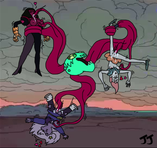 amethyst_(steven_universe) cartoon_network cum electric_skull_(steven_universe) fellatio female garnet_(steven_universe) gem_(species) gem_fusion jonnyjonnino oral pearl_(steven_universe) pilot_amethyst_(steven_universe) pilot_garnet_(steven_universe) pilot_pearl_(steven_universe) sex smooth_skin steven_universe steven_universe_(pilot) tentacle