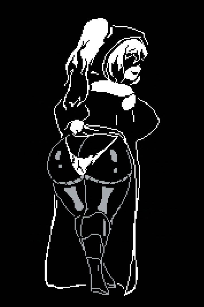 1girls 1gonth ass breasts female female_only girl girl_only rule63 sans sans_au tagme thighhighs thighs undertale undertale_au