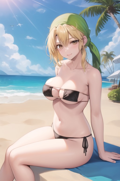 ai_generated blonde_hair kasamoto_eri metal_slug snk