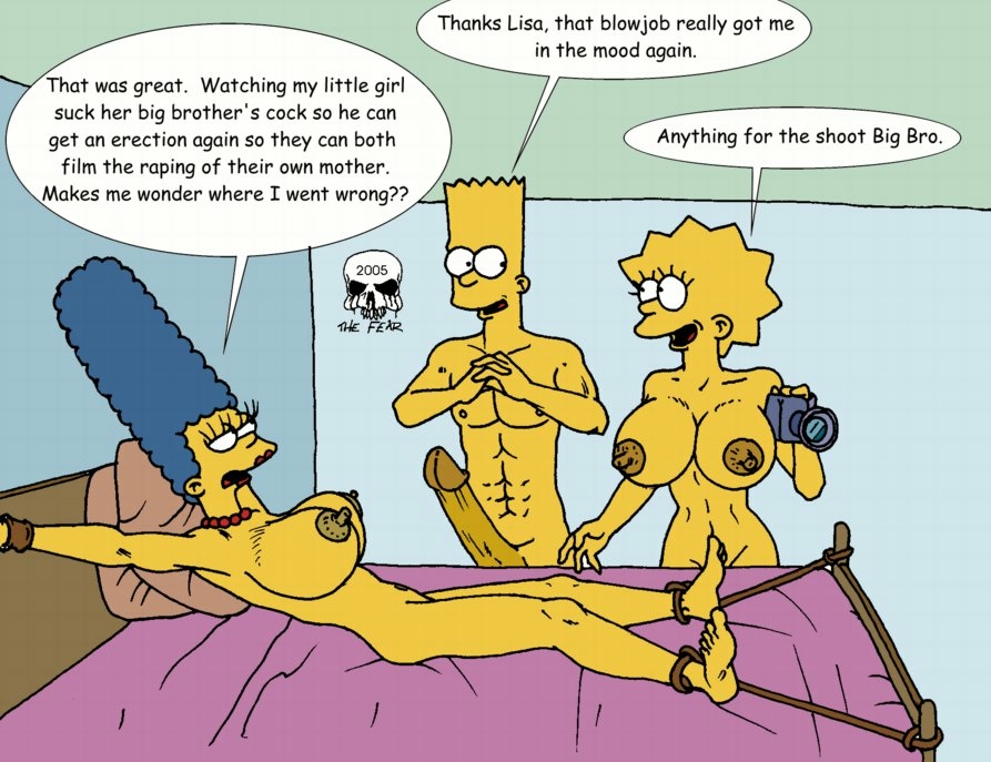 1boy 2005 2d 2d_(artwork) 2d_artwork 2girls alternate_breast_size areola bare_ass bare_back bare_breasts bare_chest bare_legs bare_midriff bare_shoulders bare_thighs barefoot bart_simpson bed bedroom big_breasts big_penis blue_hair bondage bound breasts brother brother_and_sister color completely_naked completely_naked_female completely_naked_male completely_nude completely_nude_female completely_nude_male daughter dialogue disappointed emotionless english english_dialogue english_text erect_nipples erect_penis erection female female_human hair helpless huge_breasts huge_cock human human_female human_focus human_male human_only imminent_rape imminent_sex incest indoor indoors lipstick lisa_simpson long_penis lying lying_on_back lying_on_bed male male_human marge_simpson mother mother_and_child mother_and_children mother_and_daughter mother_and_son naked naked_female naked_male nipples no_clothes nude nude_female nude_male on_back on_bed parent parent_and_child parent_and_children parent_and_daughter parent_and_son pearl_necklace penis rape red_lipstick sister sister_and_brother son talking text the_fear the_simpsons tied tied_arms tied_hands tied_legs tied_to_bed uncensored uncensored_breasts uncensored_penis yellow_body yellow_skin