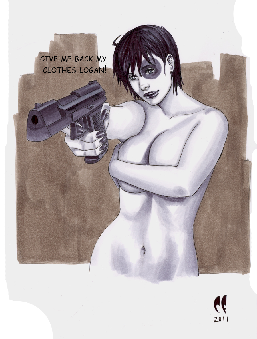 Domino (Marvel) Rule 34 Image
