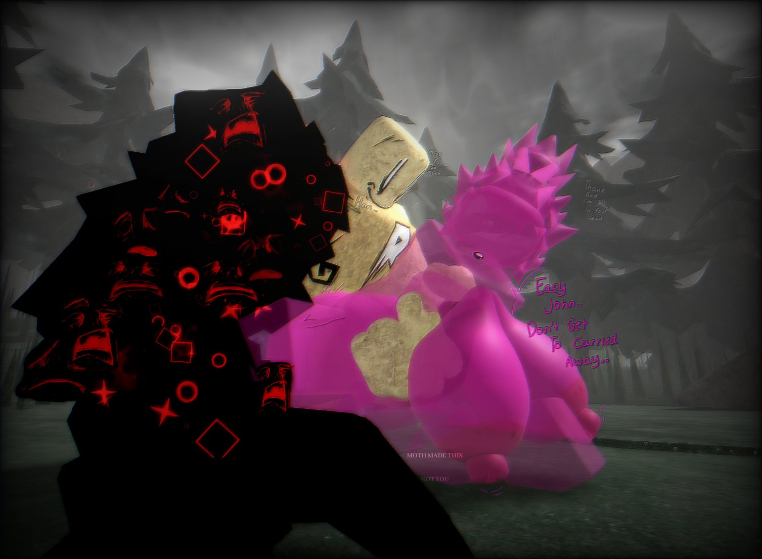1boy, 1girls, 3d, aberrant jane doe (forsaken), aberrant john doe (forsaken), forsaken (roblox), ghost, ghost girl, jane doe (forsaken), jane doe (roblox), john doe (forsaken), john doe (roblox), roblox, roblox game, robloxian, slutmoth, tagme