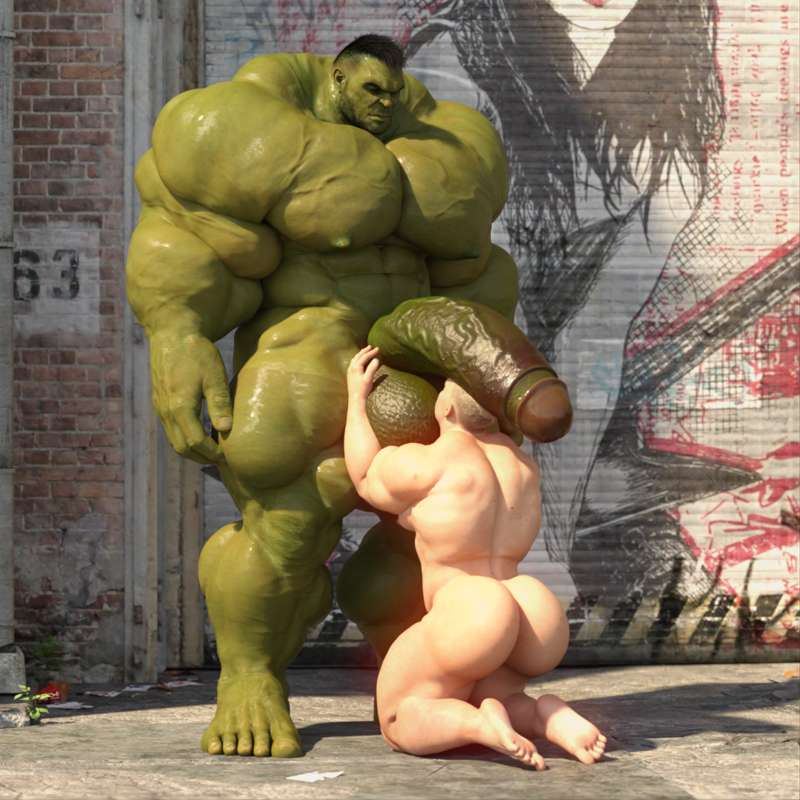 3d gay hulk hulk_(series) male male_only marvel marvel_comics tagme uncensored yaoi