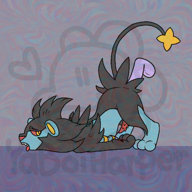 animal_genitalia animal_penis ass disembodied_penis doggy_style duo erect_tail erection felid feline feline_genitalia feline_penis feral feral_penetrated feral_penetrating from_behind_position generation_4_pokemon genitals humanoid_genitalia humanoid_penis interspecies lion luxray lying male male/male male_feral mammal narrowed_eyes nintendo on_front open_mouth pantherine penetration penis pokemon pokemon_(species) pokephilia sex submissive submissive_feral submissive_male tail yaboiharper