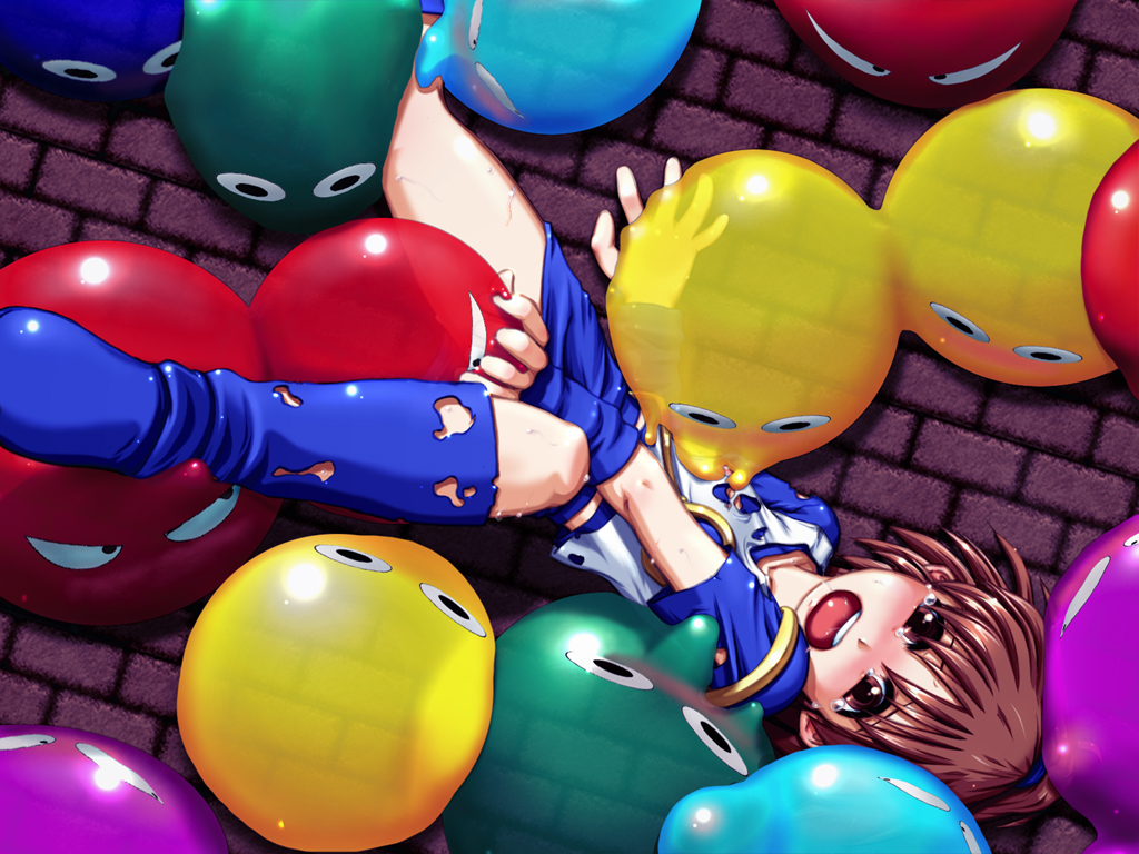 arle_nadja blue_puyo caryo green_puyo madou_monogatari purple_puyo puyo_(puyopuyo) puyo_puyo puyo_puyo_fever red_puyo tagme yellow_puyo