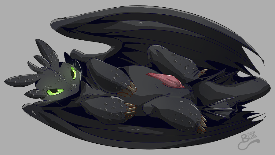 chatonbleu dragon dreamworks feral how_to_train_your_dragon male_only toothless