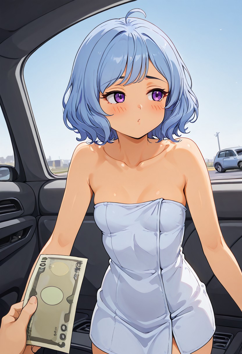 1boy ai_generated anime anime_style bitch car car_sex cheek covering_breasts covering_up curly_hair curly_hair_female dick_on_face dress dress_lift emo_girl emo_hair english english_dialogue english_text erection exhibition exhibitionism exhibitionist eyes faceless_character faceless_male fear flirty flirty_eyes hair_over_one_eye imminent_fellatio imminent_oral imminent_penetration imminent_rape imminent_sex káeli_xyovka_(character) kaybur_(series) knee kneeling knees la_coroneta_(series) leg_up leg_up_sex legs_up look_away male money nervous nervous_female nervous_smile ntr offering offering_money offering_sex offering_to_viewer on_car open_legs penis prostitute_clothes prostitution purple purple_eyes pussy rubbing sex_on_car sexy short_hair short_hair_female shy shy_female skyblue_hair small_breasts towel towel_only undressed