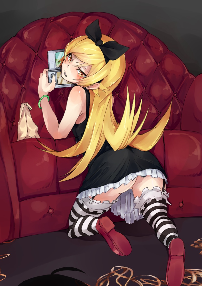 blonde_hair monogatari_(series) oshino_shinobu tagme