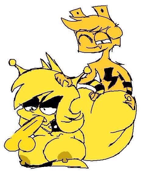 anthro breasts buttjob electabuzz electivire elekid fellatio furry incest no_humans oral penis pokemon pokephilia