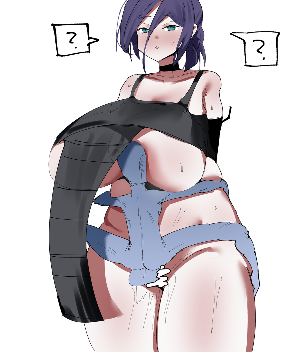 big ass, big breasts, chainsaw man, dopajiru, grabbing, reze (chainsaw man), sex
