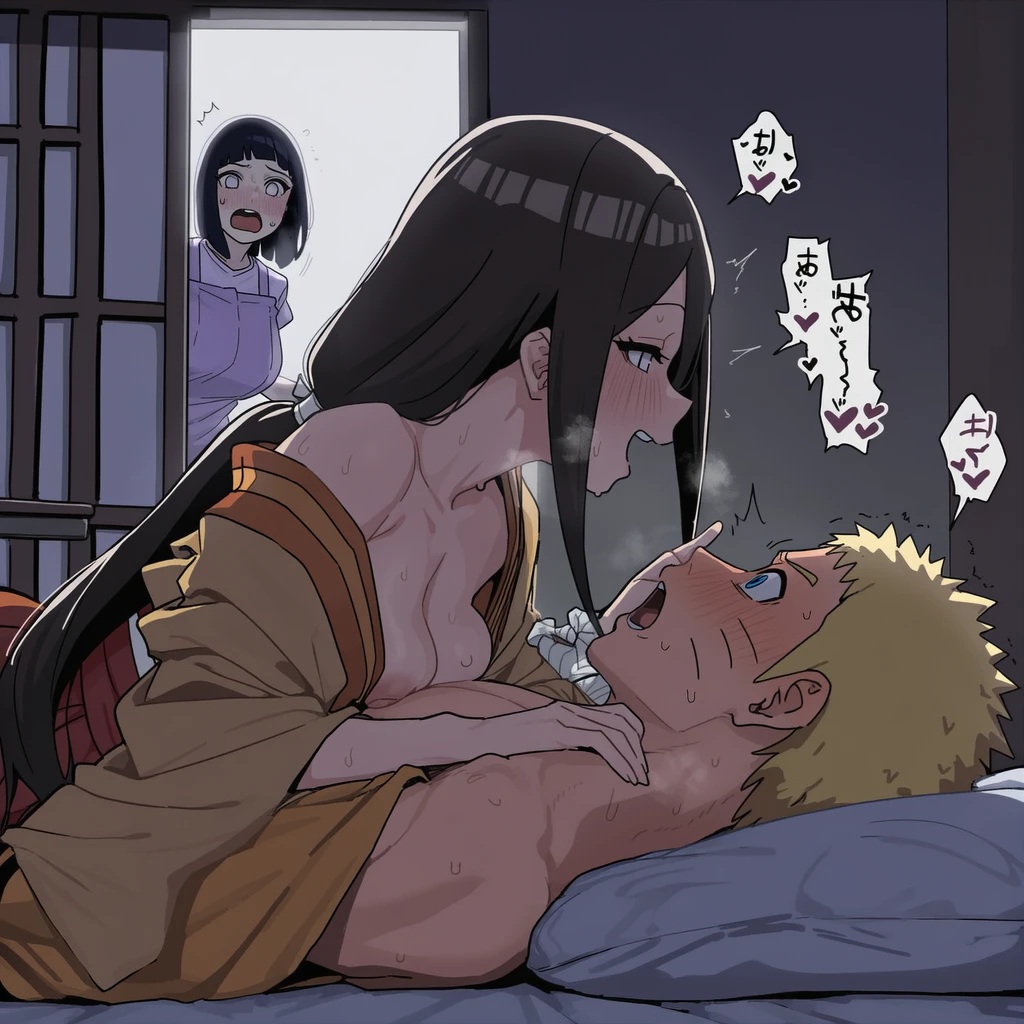 1boy, 2girls, ai generated, ass, big ass, big breasts, blush, bob cut, boruto: naruto next generations, breast sucking, breasts, brother in law and sister in law, brown hair, byakugan, caught, caught in the act, cheating, cheating husband, completely nude, cucked by sister, cuckquean, embarrassed, eyeless, eyeless male, female, fucked senseless, fucked silly, hair between eyes, hi res, husband and wife, hyuuga hanabi, hyuuga hinata, kimono, kissing, kneeling, light skin, light-skinned female, light-skinned male, long hair, looking at another, looking at partner, looking at viewer, male, muscular, muscular male, naruto, naruto (series), netorare, nipples, ntr, nude, on bed, peephole, penetration, penis, pleasure face, ponytail, purple hair, pussy, sex, shirt, short hair, siblings, sisters, skirt, smile, straddling, straight, surprised, surprised expression, thxxx59, toned, toned female, uzumaki hinata, uzumaki naruto, voyeur, voyeur pov, voyeurism, wake up, wake up sex, walk-in, whisker markings, whiskers, white eyes, yellow hair