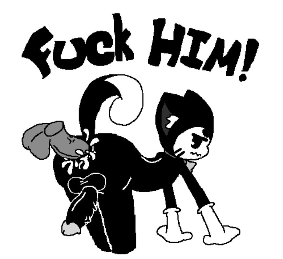 anal, anal sex, annoyed, black fur, cute, deltarxt, femboy, furry, gay, gay sex, kit (brawl stars), kitzbr, male, male on femboy, silly