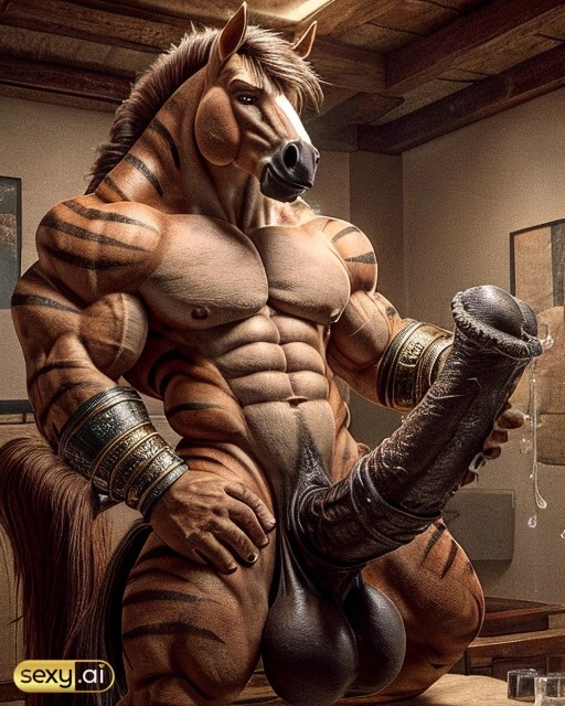 1anthro 1boy 1horse 1male 1man abs ai_generated balls ballsack bara bara_tiddies bara_tits biceps big_balls big_cock big_dick big_penis big_testicles boner brown_body cock deltoids dick equid equine equine_genitalia fat_balls fat_cock fat_penis flared_penis furry gigantic_balls gigantic_cock gigantic_penis gigantic_testicles horse horse_penis horsecock huge_balls huge_cock huge_dick huge_penis huge_testicles large_balls large_cock large_dick large_pecs large_pectorals large_penis large_testicles male_focus male_nipples male_only man man_boobs man_breasts man_tits manly monster monster_cock muscle muscles muscular muscular_anthro muscular_male nipples nuts nutsack original original_character pecs pectorals penis scrotum striped_fur stripes testicles thancrus trapezius vein veins veins_on_dick veiny veiny_muscles veiny_penis