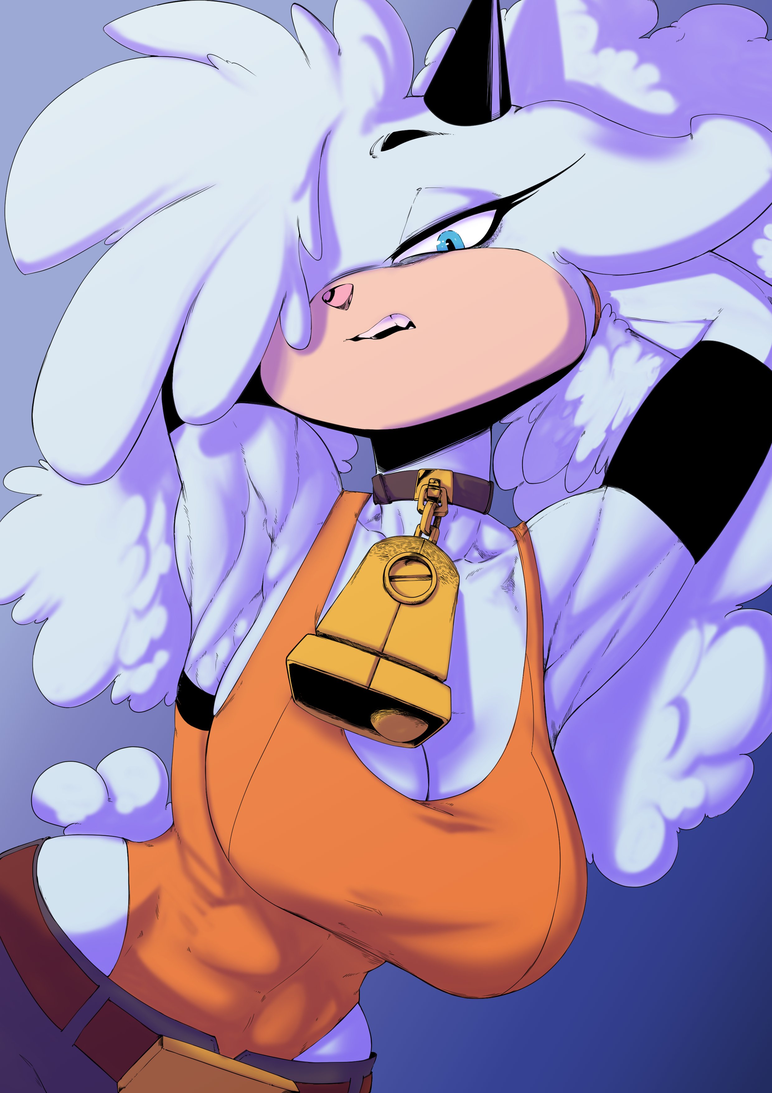 2d, caprine, female, fully clothed, furry, hair over one eye, idw comics, idw publishing, lanolin the sheep, mobian, mobian (species), mobian sheep, noideasfornicks, sega, sheep, sonic (series), sonic the hedgehog (comics), sonic the hedgehog (idw), sonic the hedgehog (series)