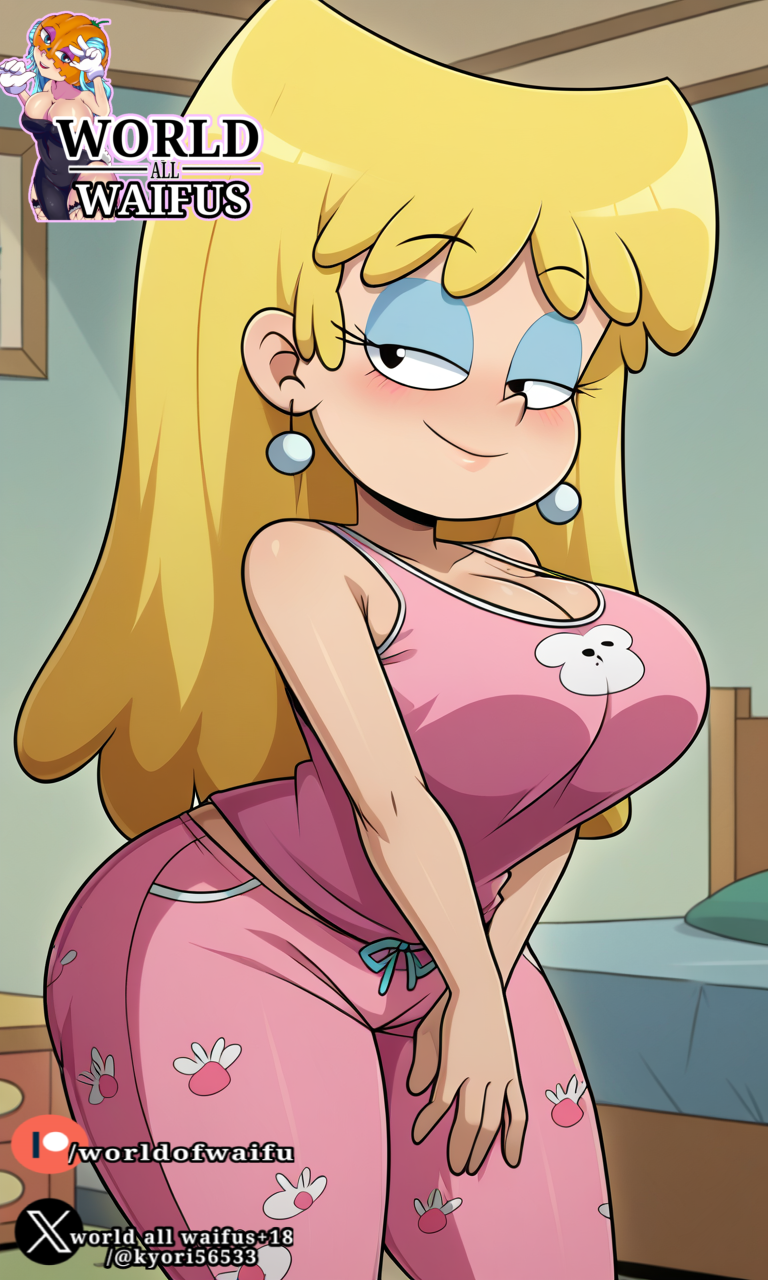 ai_generated cosplay lori_loud nickelodeon pijama tagme the_loud_house