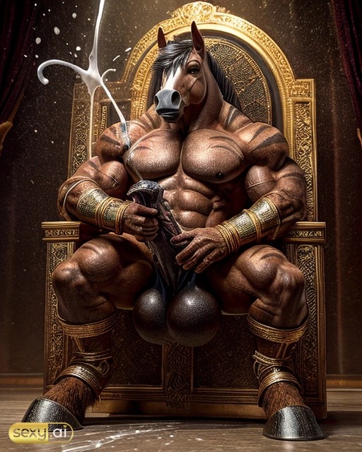 1anthro 1boy 1horse 1male 1man abs ai_generated balls ballsack bara bara_tiddies bara_tits biceps big_balls big_cock big_dick big_penis big_testicles boner brown_body cock cum cum_drip deltoids dick equid equine equine_genitalia fat_balls fat_cock fat_penis flared_penis furry gigantic_balls gigantic_cock gigantic_penis gigantic_testicles horse horse_penis horsecock huge_balls huge_cock huge_dick huge_penis huge_testicles large_balls large_cock large_dick large_pecs large_pectorals large_penis large_testicles male_focus male_nipples male_only man man_boobs man_breasts man_tits manly monster monster_cock muscle muscles muscular muscular_anthro muscular_male nipples nuts nutsack original original_character pecs pectorals penis scrotum striped_fur stripes testicles thancrus trapezius vein veins veins_on_dick veiny veiny_muscles veiny_penis