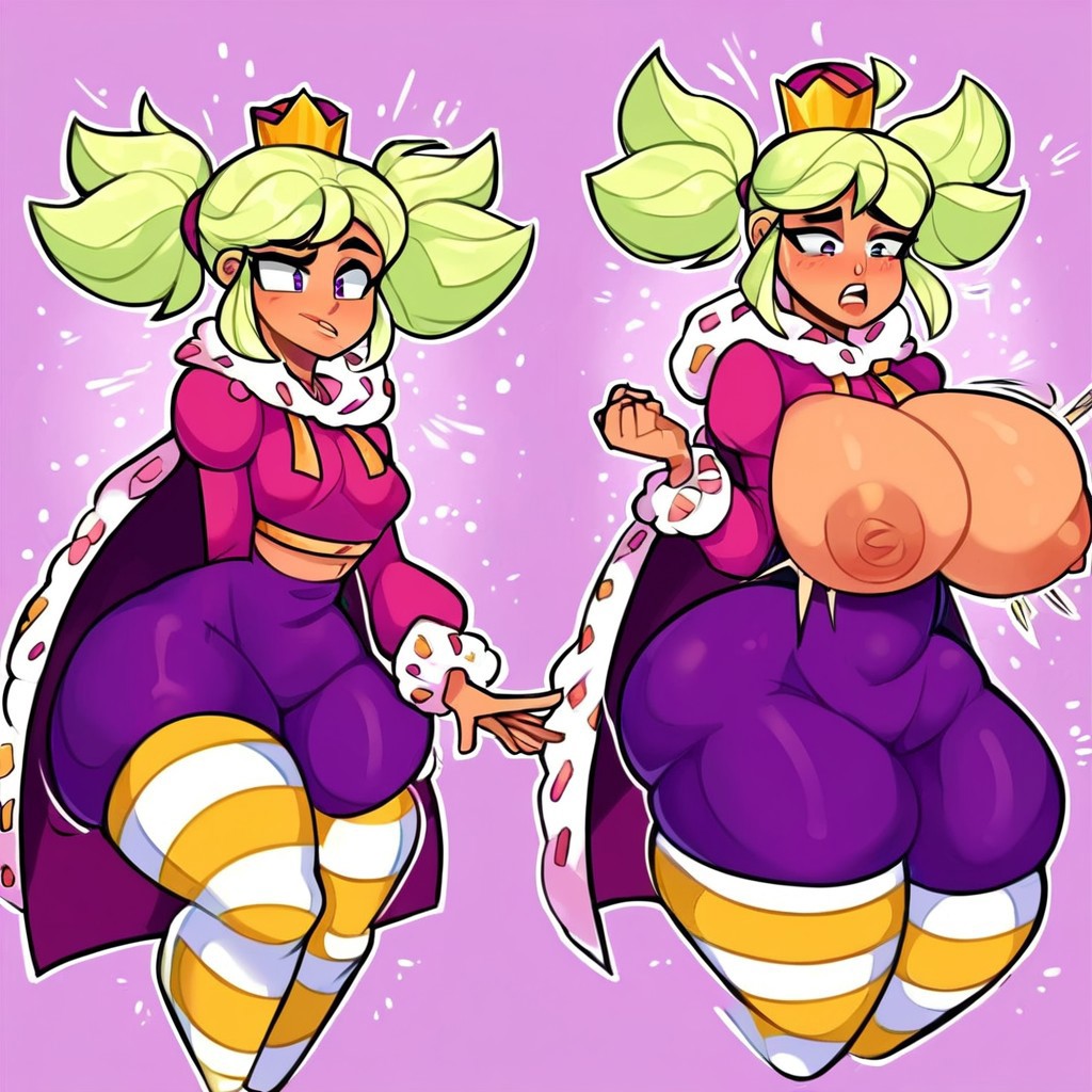 1girls, 2020s, 2024, ai generated, ass, big ass, big breasts, big butt, brawl stars, breast expansion, breast growth, breast growth (enlargement), breasts, fat ass, female, female only, huge ass, huge breasts, huge butt, iriska (artist), large ass, large breasts, large butt, mandy (brawl stars), solo, solo female, standing, supercell, tagme, thick thighs, wide hips