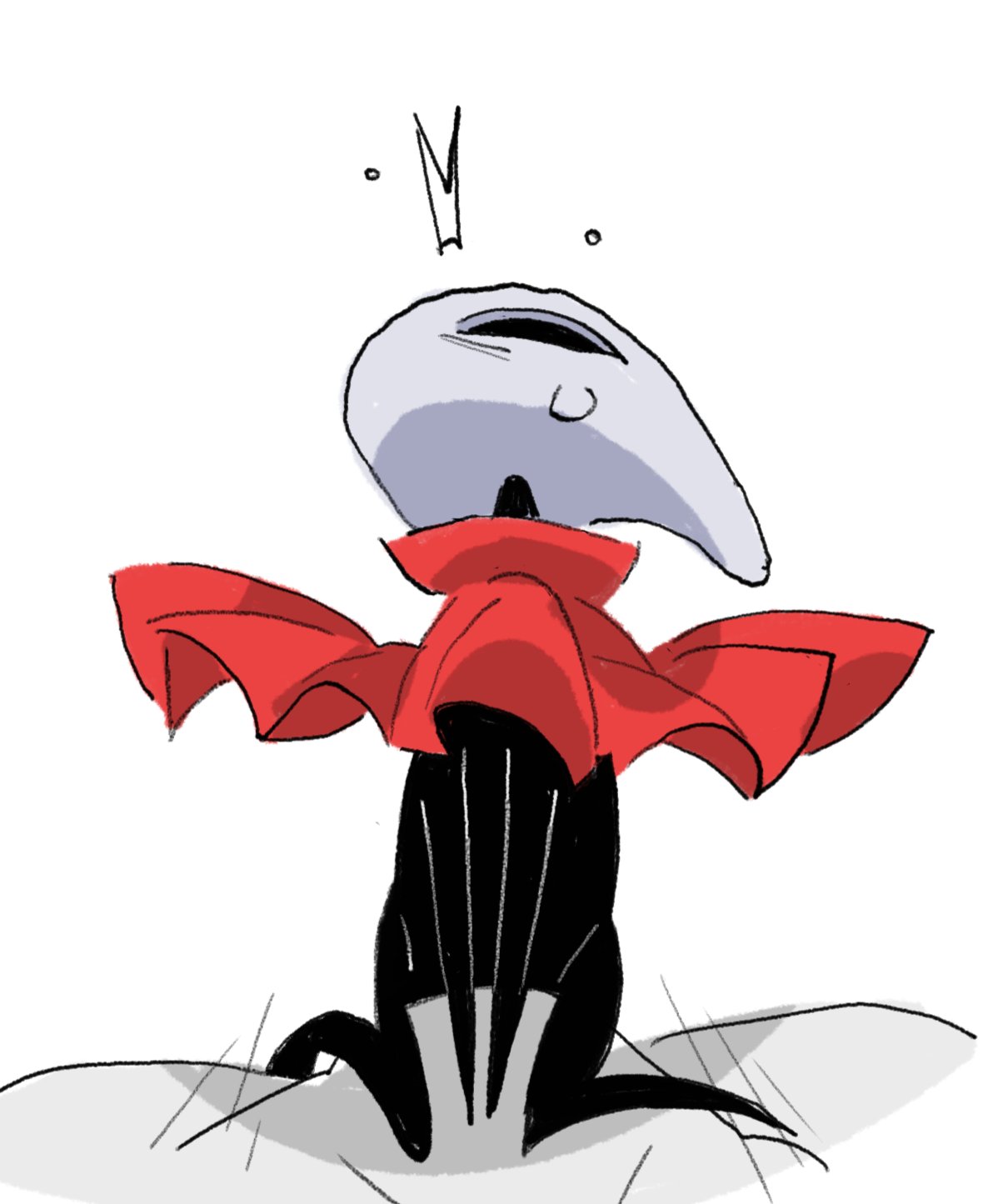 hollow knight, hollow knight (franchise), hollow knight: silksong, hornet (hollow knight), real saming, silksong, size difference, stretch, team cherry
