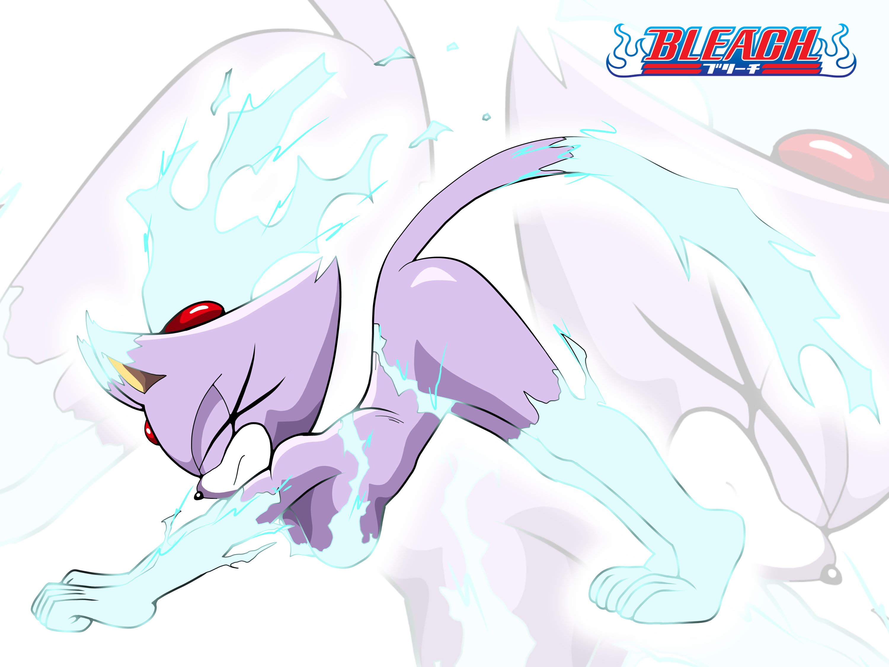 1female, 1girls, ass up, b00tleg, blaze the cat, blue fire, catgirl, furry, sega, shihouin yoruichi (cosplay), sonic (series), sonic the hedgehog (series)
