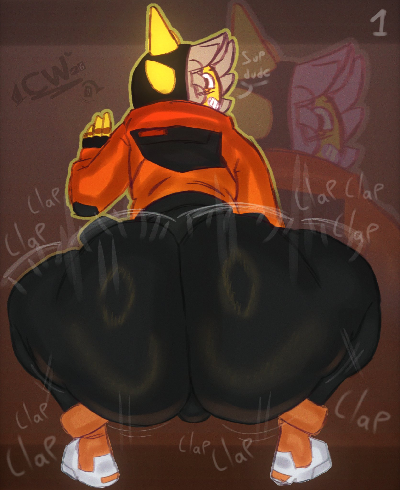 ass, ass focus, big ass, fortnite, fortnite: battle royale, male, male only, sunspot (fortnite)