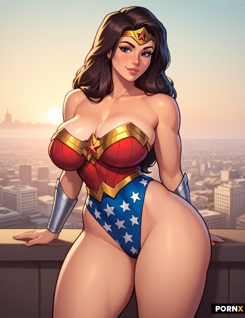 1female 1girls 2d 2d_(artwork) 2d_artwork ai_generated amazon amazonian artist_name artist_signature big_breasts black_hair boots bracers dc dc_comics detective_comics diana_of_themyscira diana_prince female female_only flying heel_boots heeled_boots high_heels jpg lasso lasso_of_truth long_hair muscles muscular muscular_female n_1611 pinup rope solo solo_female tagme tiara twitter_link watermark wedge_heels wonder_woman wonder_woman_(series)