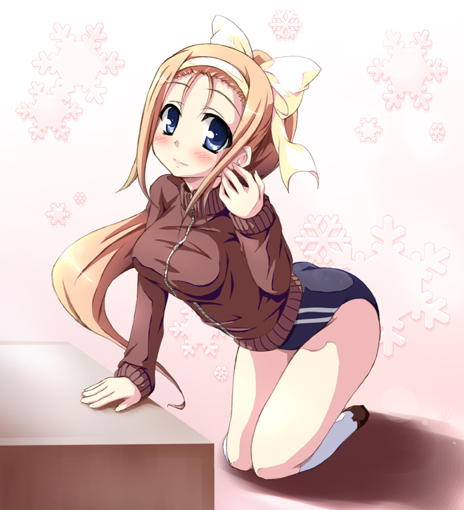 1girls artist_request ayano_minegishi female lucky_star sfw tagme