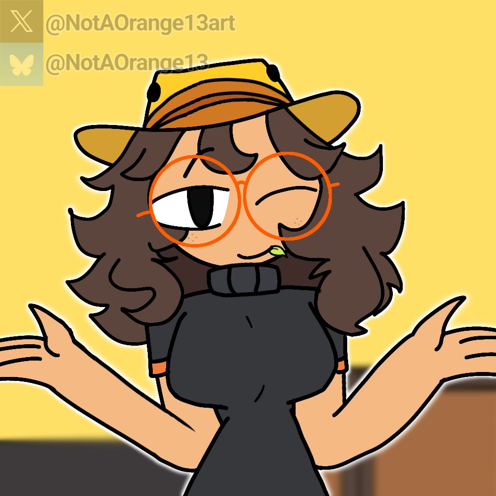 1:1 1female 1girls 1human 4_fingers ;) absolute_cinema alternate_version_available arms artist_name artist_upload big_breasts black_clothes black_clothing black_eyes black_pupils black_sweater black_text black_turtleneck black_turtleneck_sweater bluesky_logo bluesky_username breasts brown_hair brown_hair_female cleavage closed_eye clothed clothed_female clothes clothing cute cute_girl dj_(tds) dot_eyes duck ducky_dj_(tds) eyebrow_raise eyebrows eyebrows_visible_through_hair eyes_visible_through_hair female female_focus female_human female_only female_solo fully_clothed fully_clothed_female glasses hair hair_between_eyes hat head headwear human human_female human_only human_solo leaf long_brown_hair long_hair long_hair_female looking_at_viewer no_nose no_sex not_porn notaorange13_(artist) nsfw_version_available official_alternate_costume one_eye_closed one_eye_open open_eye orange_background pale_skin pov_eye_contact pupils raised_eyebrow red_glasses roblox roblox_game robloxian round_glasses safe safe_for_work sclera self-upload self_upload sfw sfw_version short_sleeve_sweater short_sleeves shoulders smile smile_at_viewer smiling smiling_at_viewer smiling_female solo solo_female solo_focus solo_human sweater text thin_waist tower_defense_simulator turtleneck turtleneck_sweater twitter twitter_logo twitter_username two_tone_clothing two_tone_clothing_(blackandyellow) upper_body upper_body_only watermark white_sclera winking_at_viewer yellow_clothes yellow_clothing yellow_hat yellow_headwear