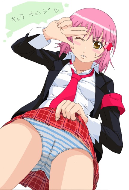 amu_hinamori pink_hair shugo_chara tagme