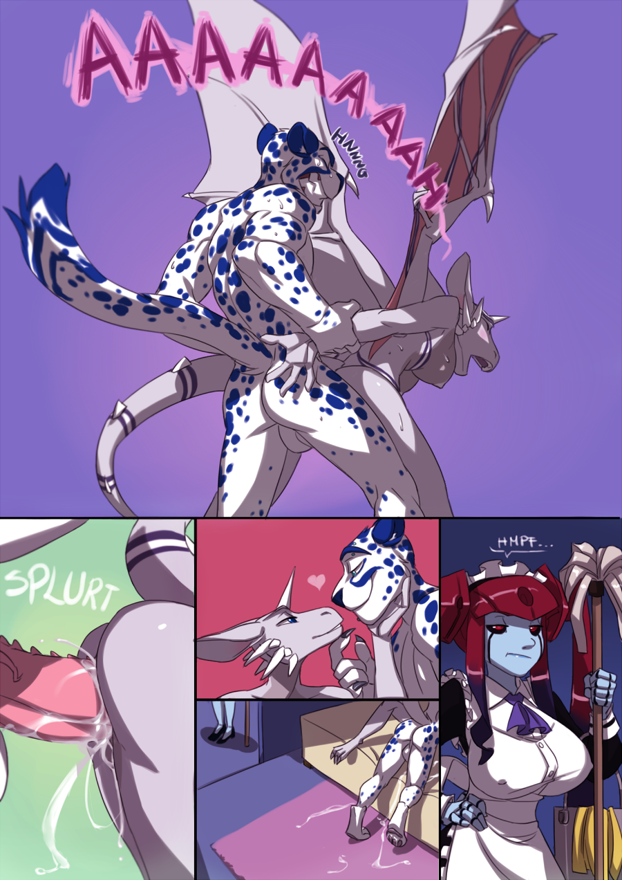 android anthro dragon elnadrin feline female furry machine maid male mammal robot robot_girl silia tagme vermana zummeng