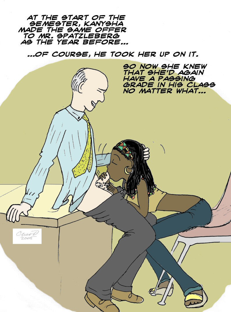 2005, cheo1, dark skin, dark-skinned female, fellatio, female, interracial, kanysha, male, oral, sex