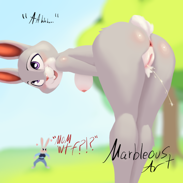 age_difference anthro anus ass bent_over big_breasts big_butt big_ears big_eyes blurred_background blurred_character blush blush_lines bodily_fluids bonnie_hopps bragging breasts buckteeth clothing countershade_butt countershade_face countershade_fur countershade_tail countershade_torso countershading crotch_tuft daughter_(lore) dialogue disney duo embarrassed female field fluffy fluffy_tail forest forest_background fur genital_fluids genitals grass grey_body grey_butt grey_fur grey_tail happy heart_symbol innie_pussy judy_hopps lagomorph leporid looking_pleasured mammal marbleous mature_anthro mature_female mother_(lore) mother_and_child_(lore) mother_and_daughter_(lore) nature nature_background nipples nude nude_anthro nude_female older_female open_mouth outside parent_(lore) parent_and_child_(lore) parent_and_daughter_(lore) peeing plant police police_uniform presenting presenting_anus presenting_hindquarters presenting_pussy pubes public public_exposure public_nudity public_urination purple_eyes pussy question_mark rabbit rear_view slightly_chubby slightly_chubby_female smile tail talking_to_another teeth text thick_thighs tongue tree tuft uniform urine urine_stream watersports white_body white_fur white_pussy white_tail wide_hips zootopia